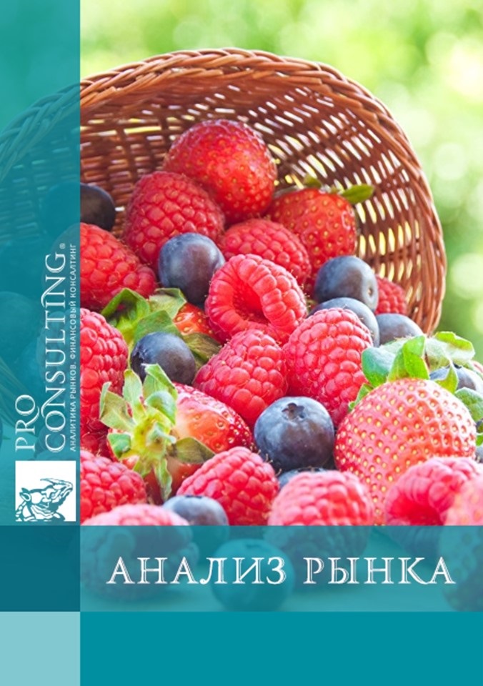 Анализ рынка ягодных культур (клубники, малины, черной смородины) в Украине. 2017 год